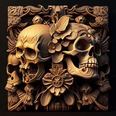 3D модель Гра Skulls of the Shogun (STL)